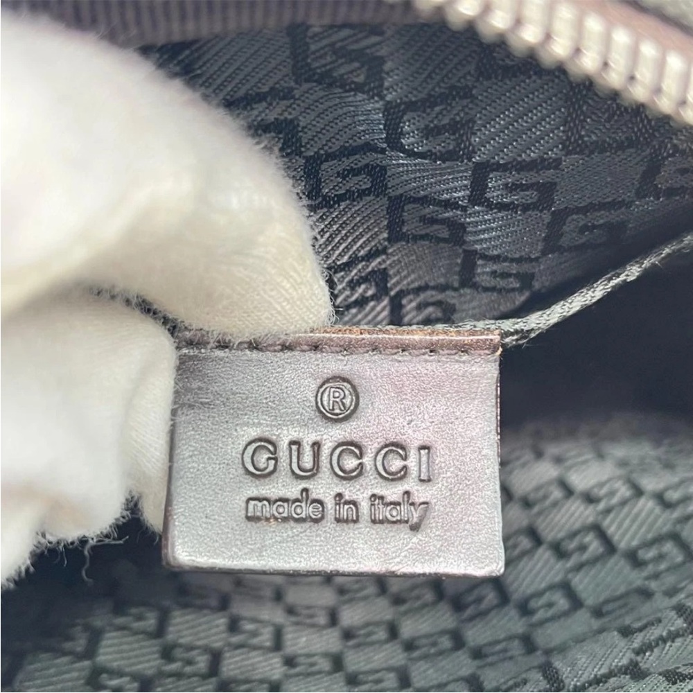Gucci Men's Black and Brown Crossbody Bag - Picture 13 of 15